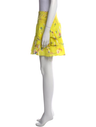 Tanya Taylor Printed Mini Skirt