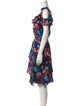Tanya Taylor Floral Print Mini Dress
