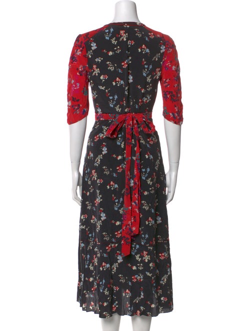 Tanya Taylor Silk Midi Length Dress