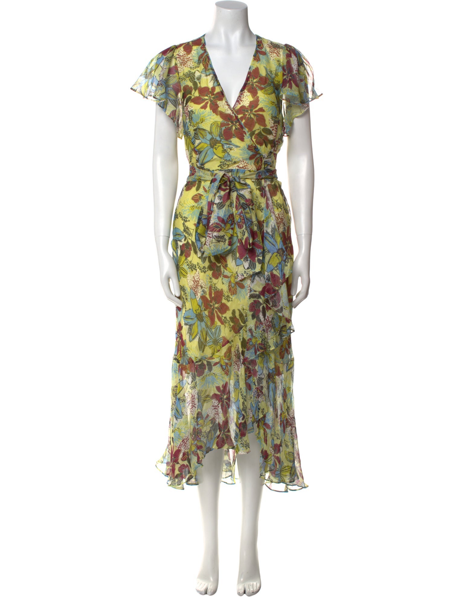 Tanya Taylor Linen Long Dress