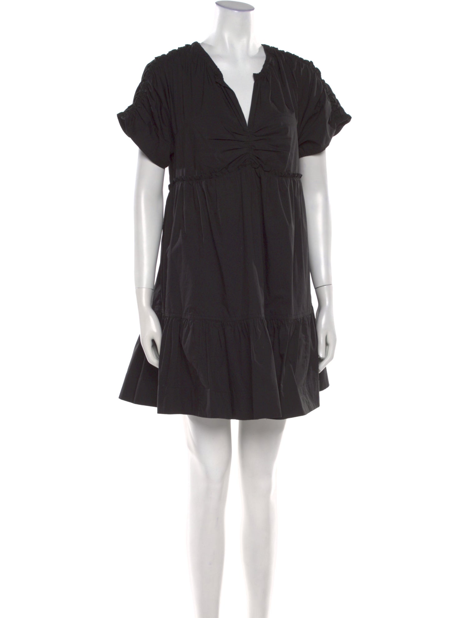 Tanya Taylor V-Neck Mini Dress