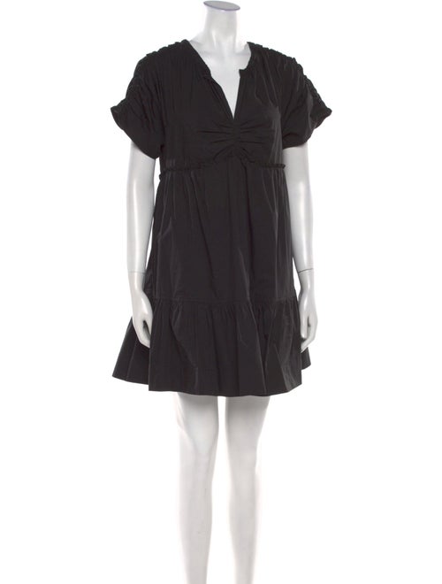 Tanya Taylor V-Neck Mini Dress