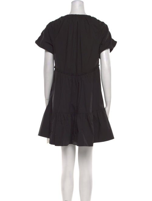 Tanya Taylor V-Neck Mini Dress