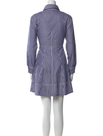 Tanya Taylor Striped Mini Dress