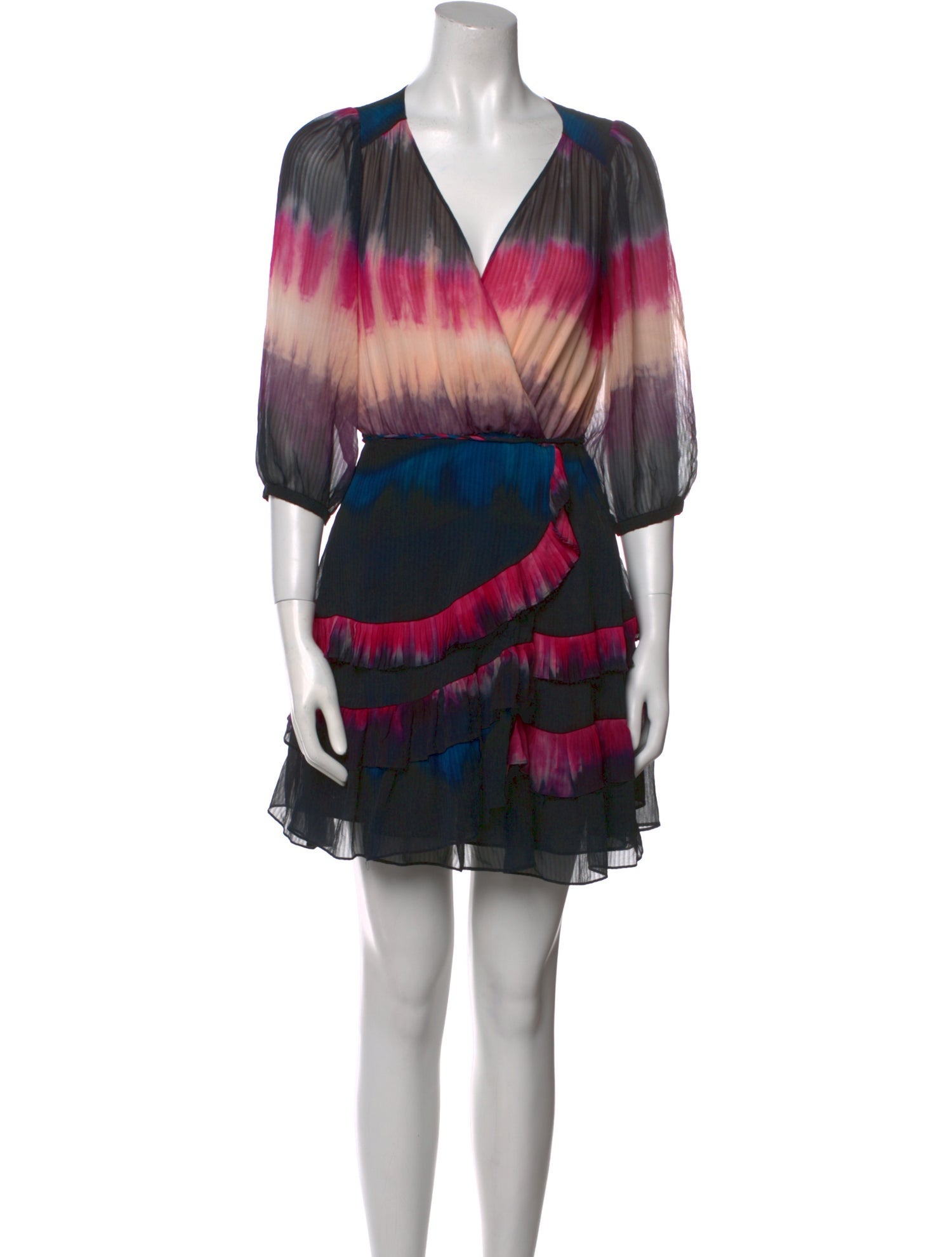 Tanya Taylor Silk Mini Dress