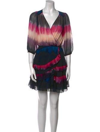 Tanya Taylor Silk Mini Dress