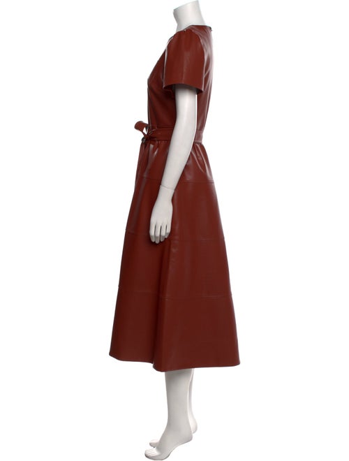 Tanya Taylor Crew Neck Long Dress