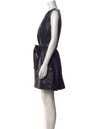 Tanya Taylor Crew Neck Mini Dress