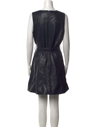 Tanya Taylor Crew Neck Mini Dress