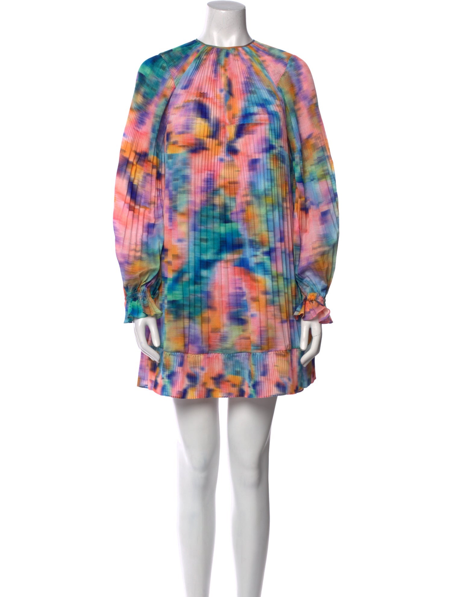 Tanya Taylor Printed Mini Dress