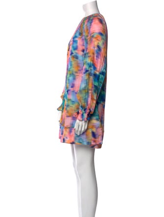 Tanya Taylor Printed Mini Dress