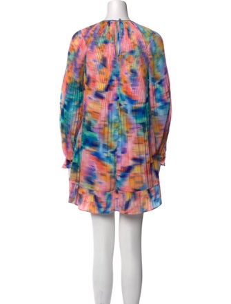 Tanya Taylor Printed Mini Dress