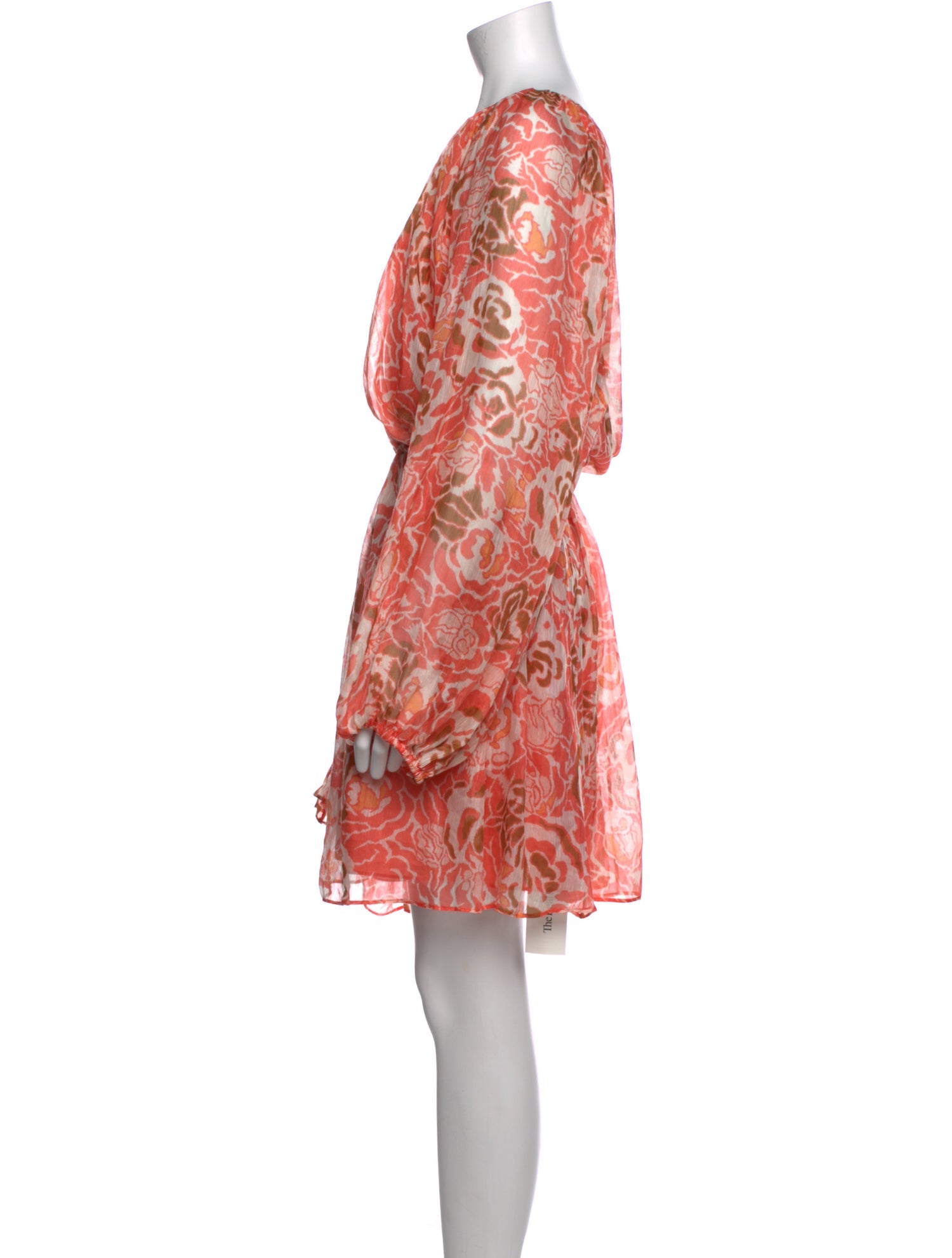 Tanya Taylor Linen Knee-Length Dress