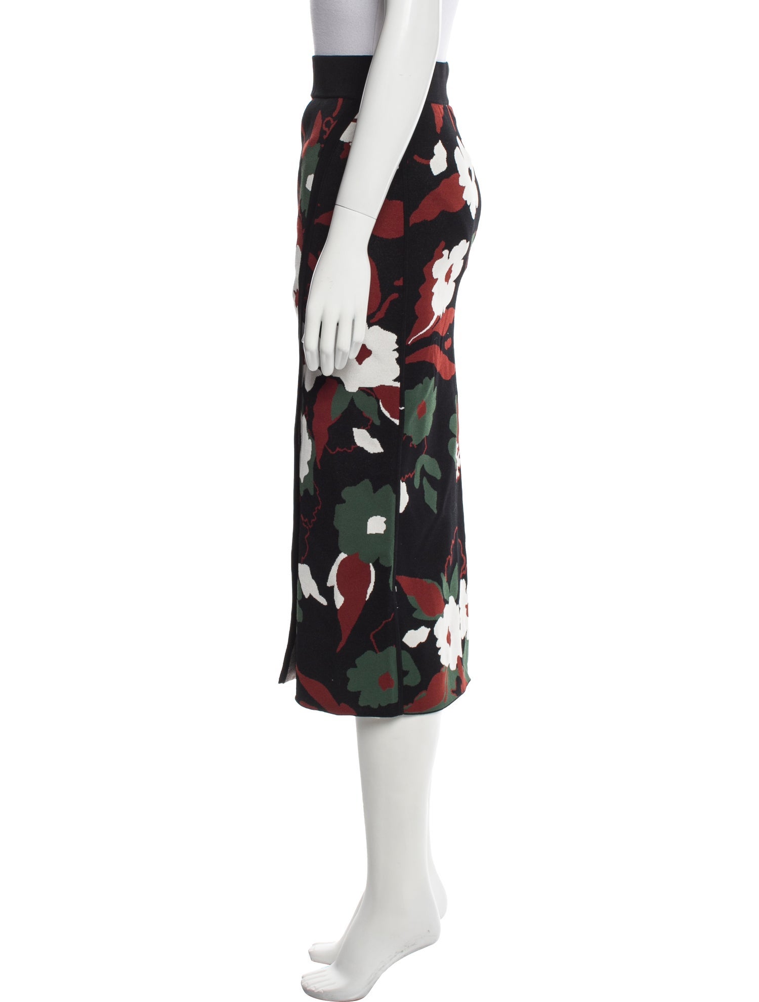 Tanya Taylor Floral Print Midi Length Skirt w/ Tags