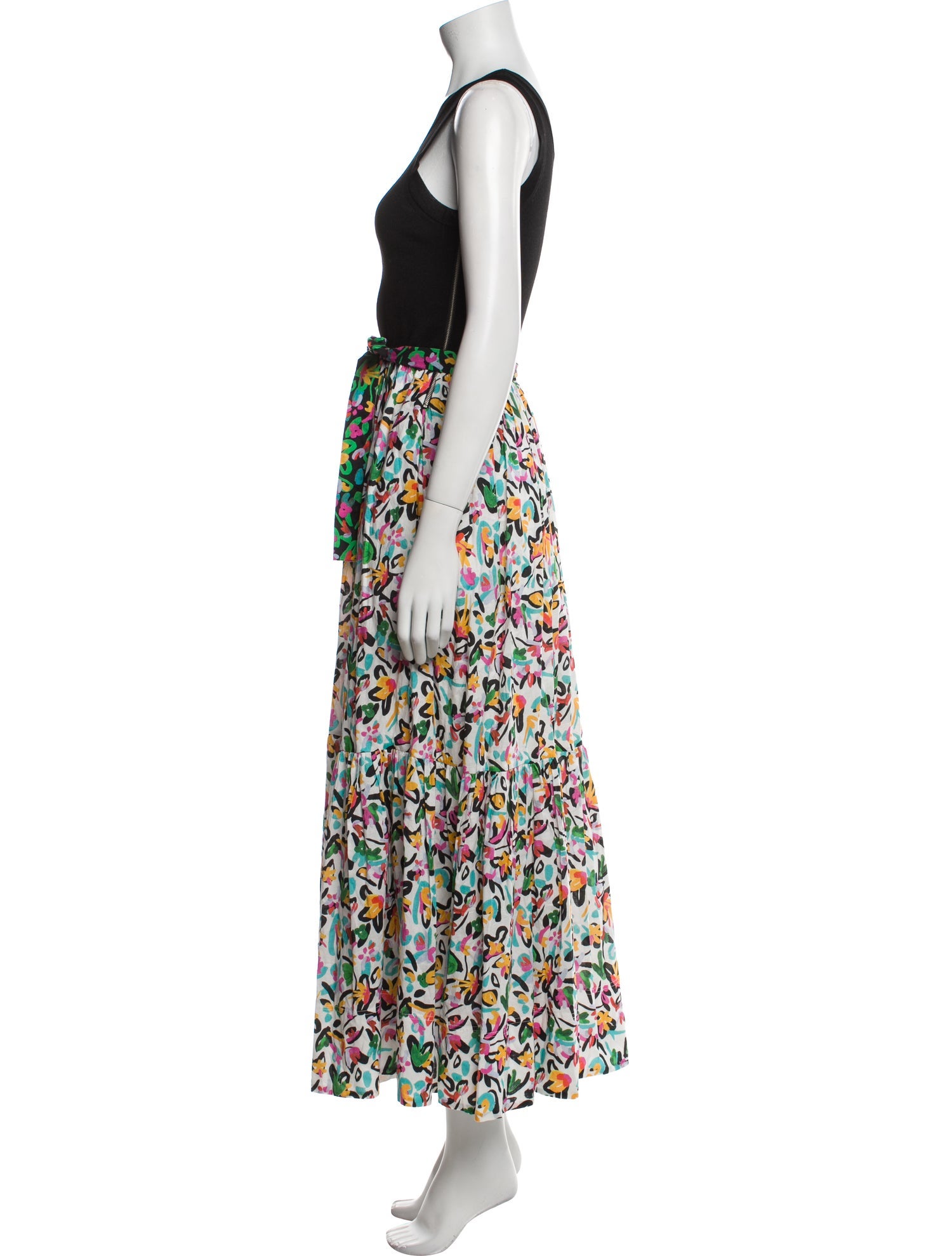 Tanya Taylor Printed Long Dress