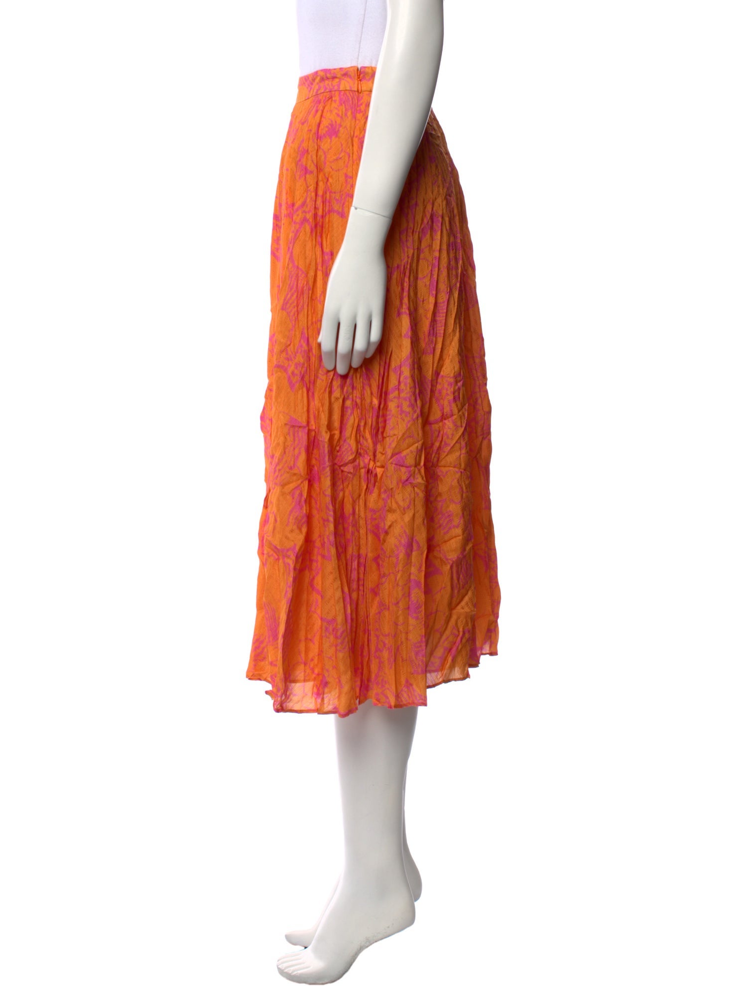 Tanya Taylor Printed Midi Length Skirt w/ Tags