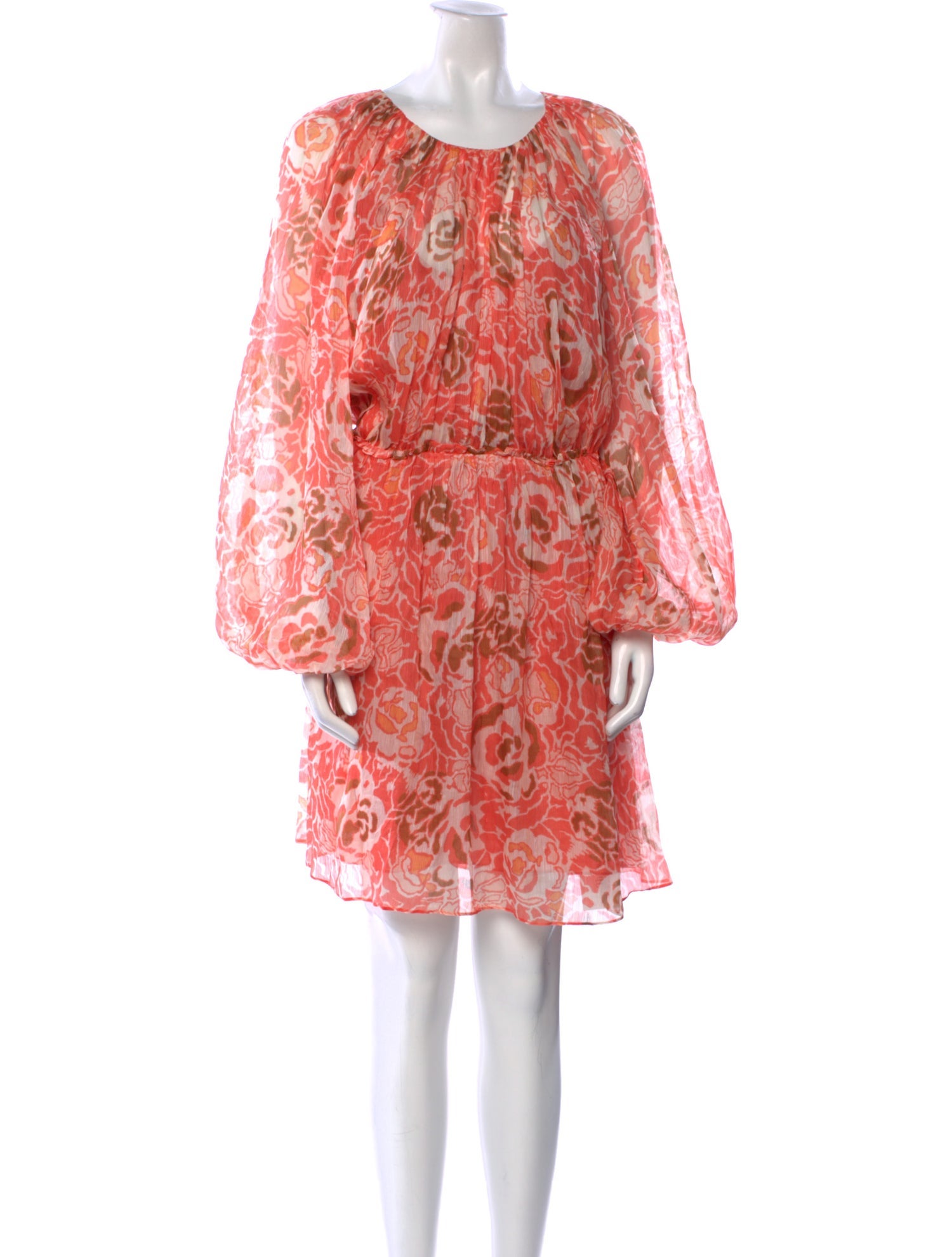 Tanya Taylor Linen Mini Dress