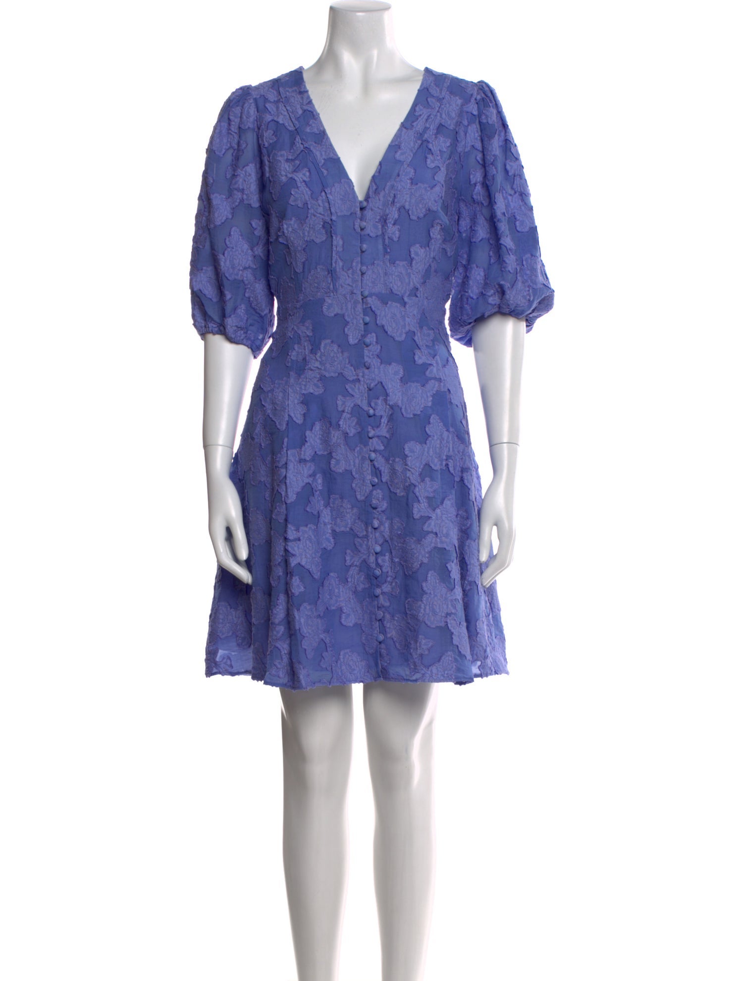 Tanya Taylor Floral Print Knee-Length Dress