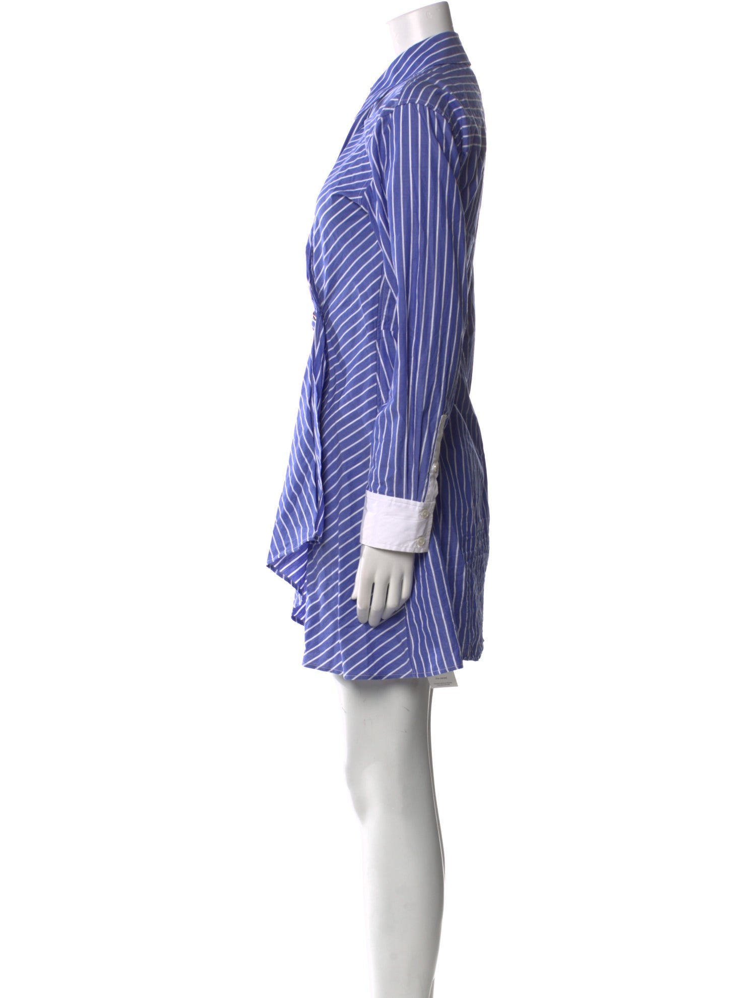 Tanya Taylor Striped Mini Dress