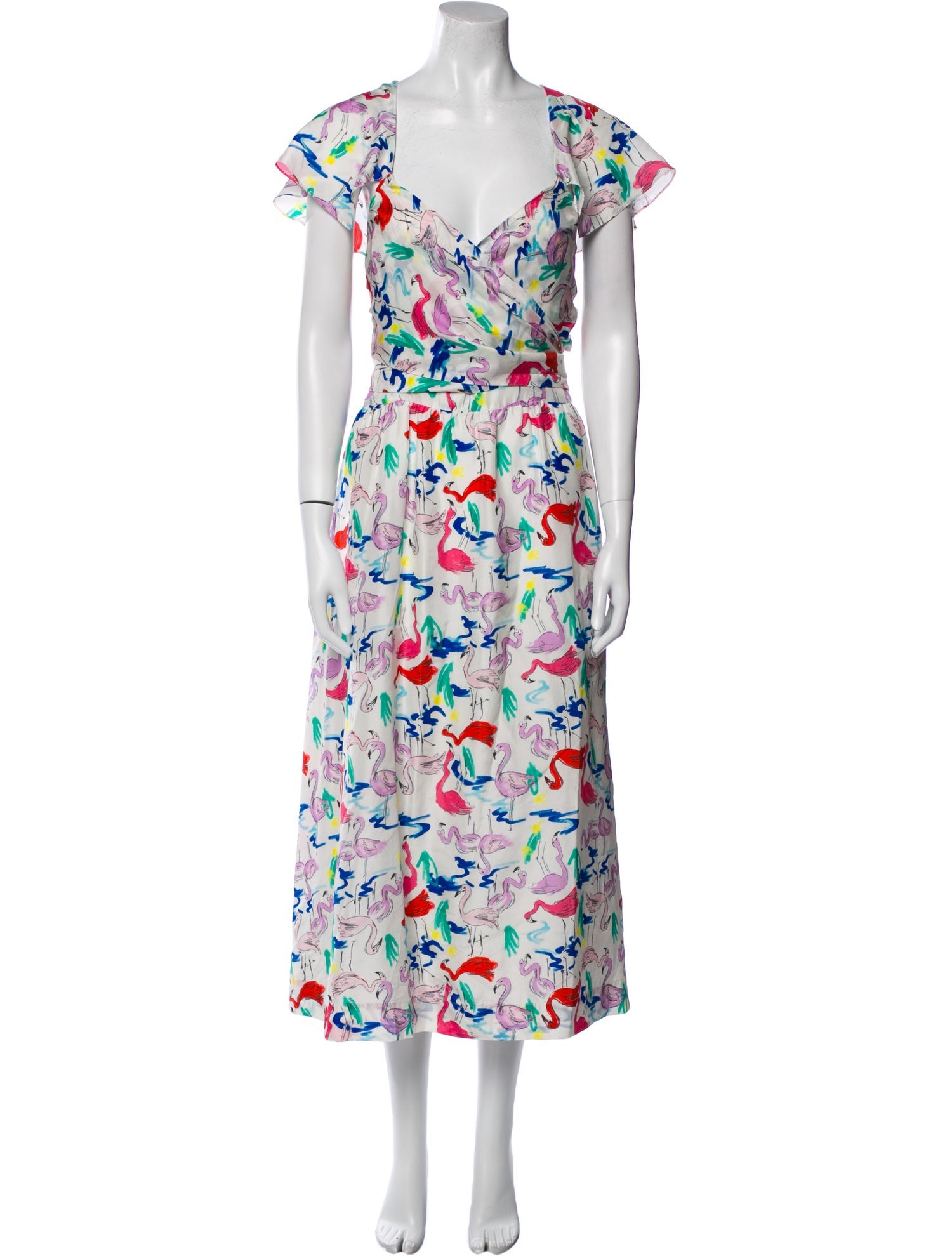 Tanya Taylor Silk Long Dress