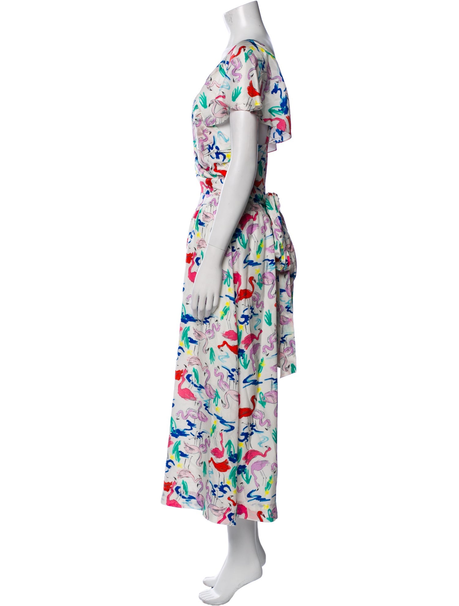 Tanya Taylor Silk Long Dress