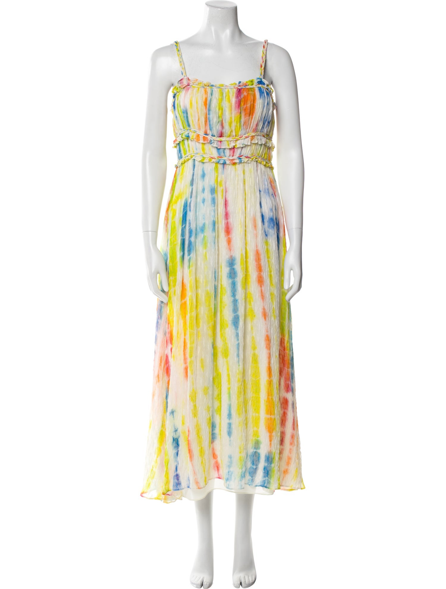 Tanya Taylor Silk Long Dress