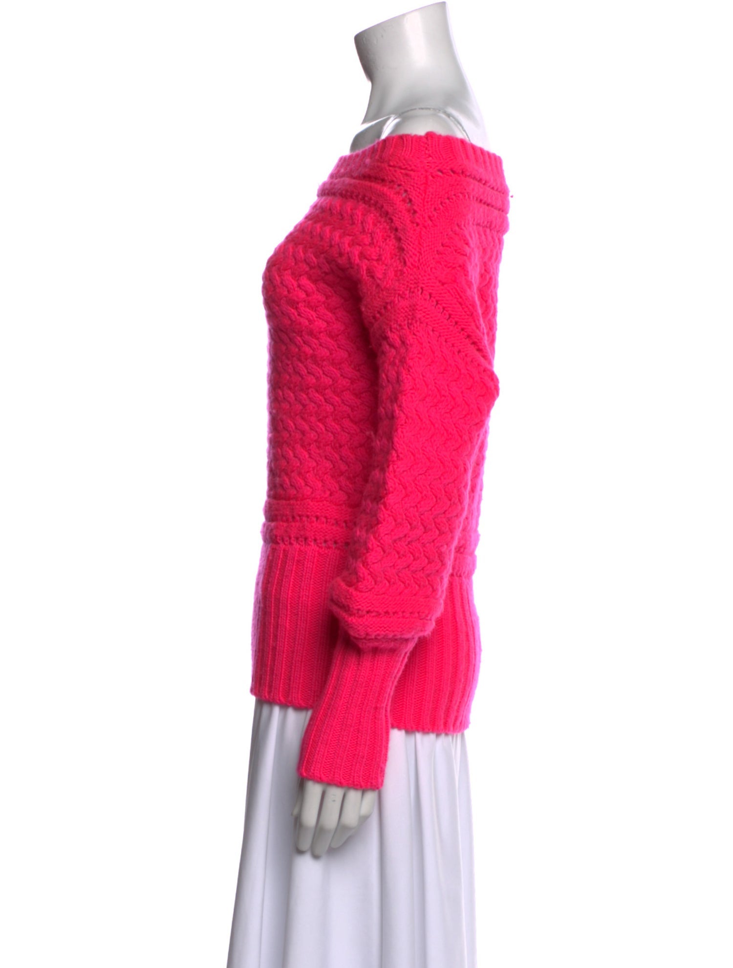 Tanya Taylor Bateau Neckline Sweater