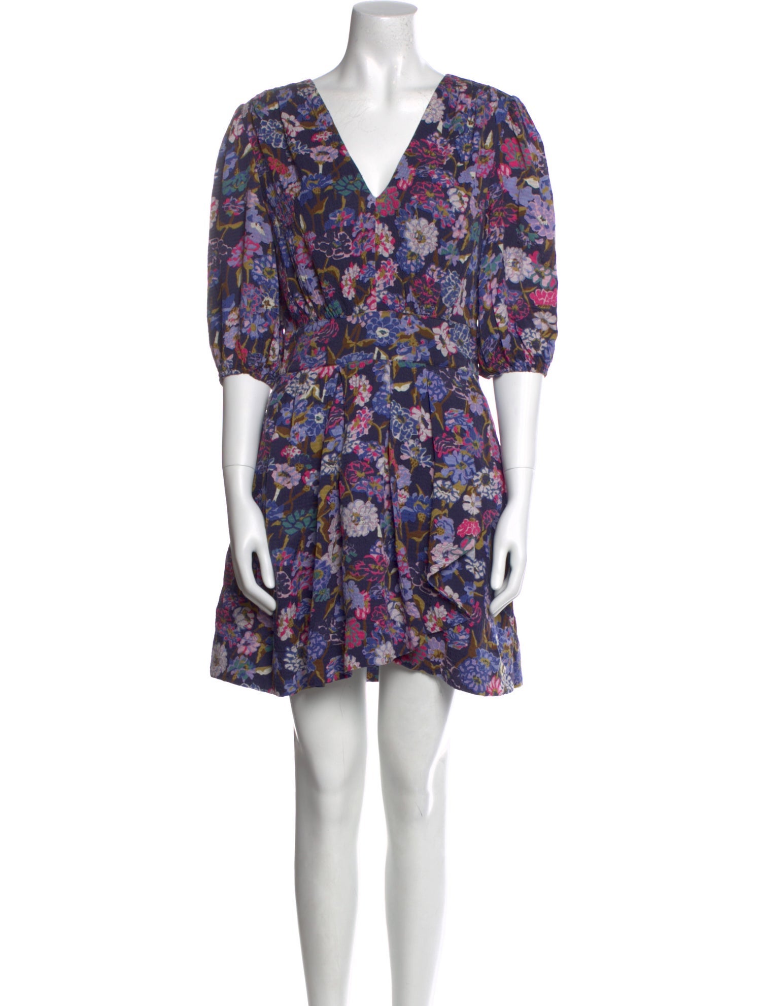 Tanya Taylor Silk Mini Dress