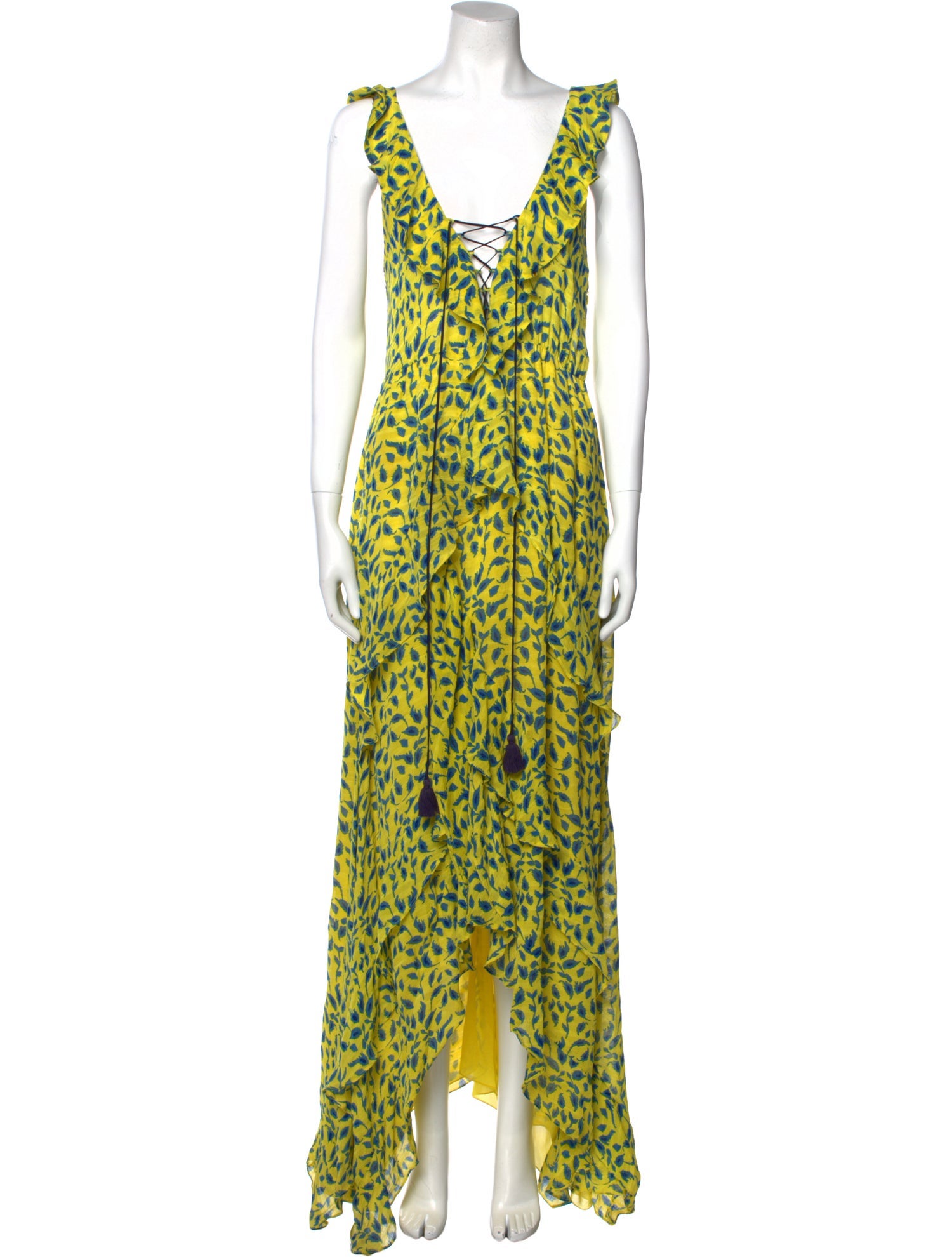 Tanya Taylor Silk Midi Length Dress