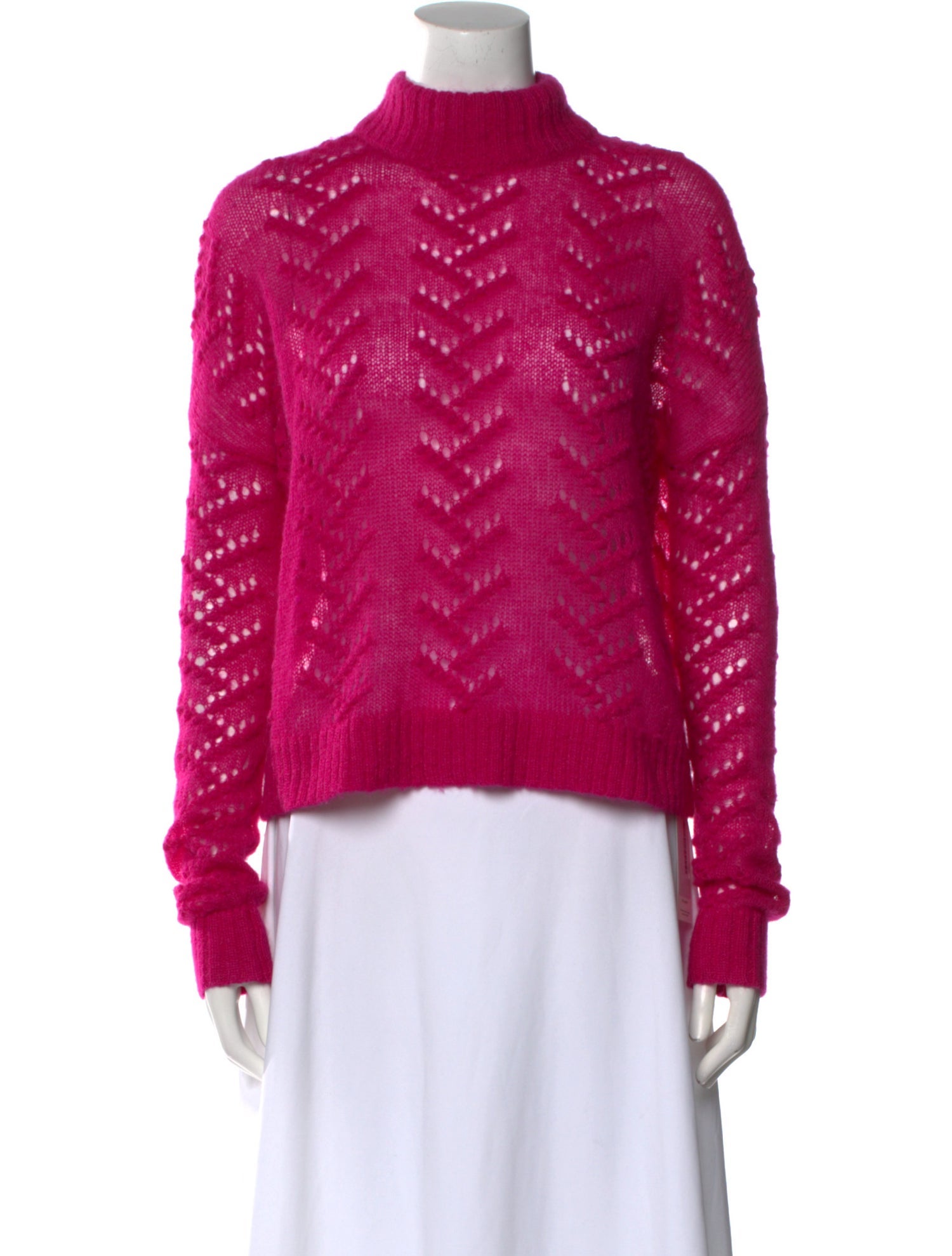 Tanya Taylor Mock Neck Sweater
