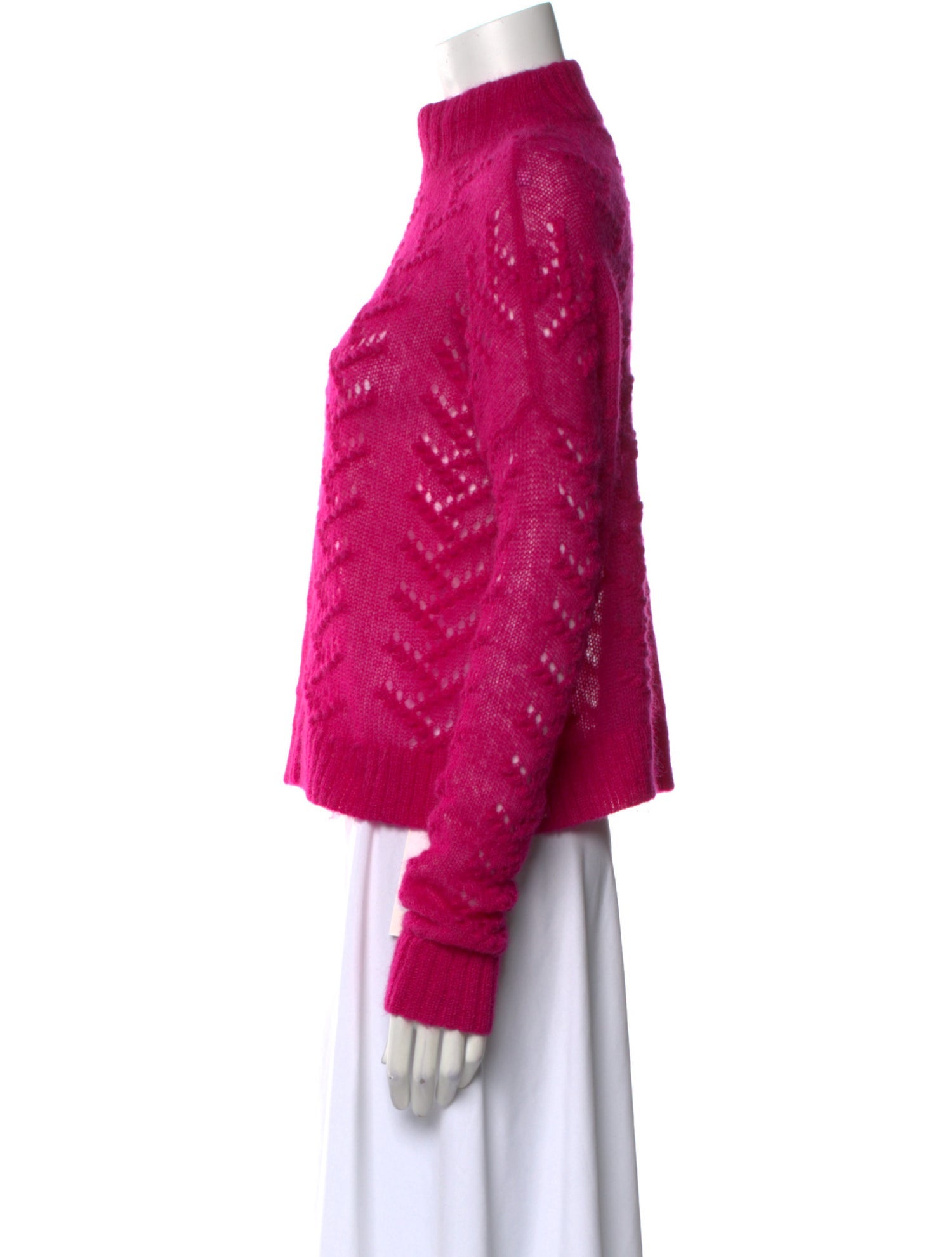 Tanya Taylor Mock Neck Sweater