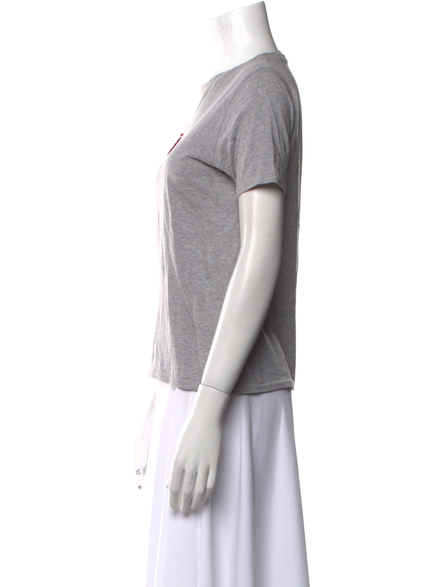 Tanya Taylor Graphic Print Crew Neck T-Shirt