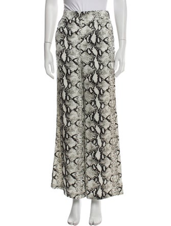 525 america Animal Print Wide Leg Pants