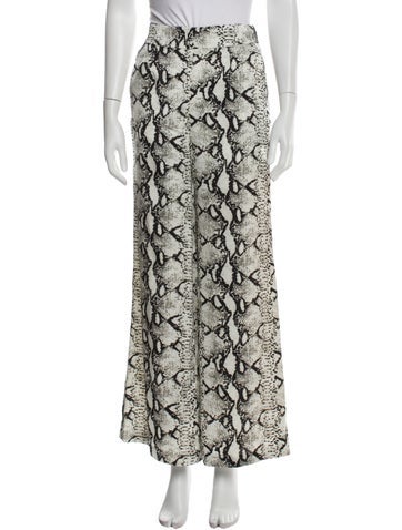 525 america Pants Animal Print Wide Leg S