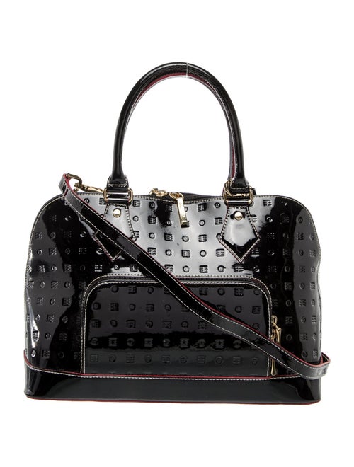 Arcadia Patent Leather Shoulder Bag