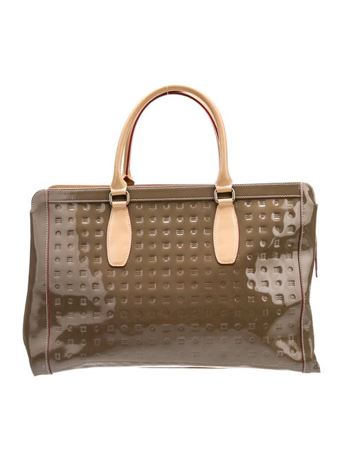 Arcadia Patent Leather Top Handle Bag