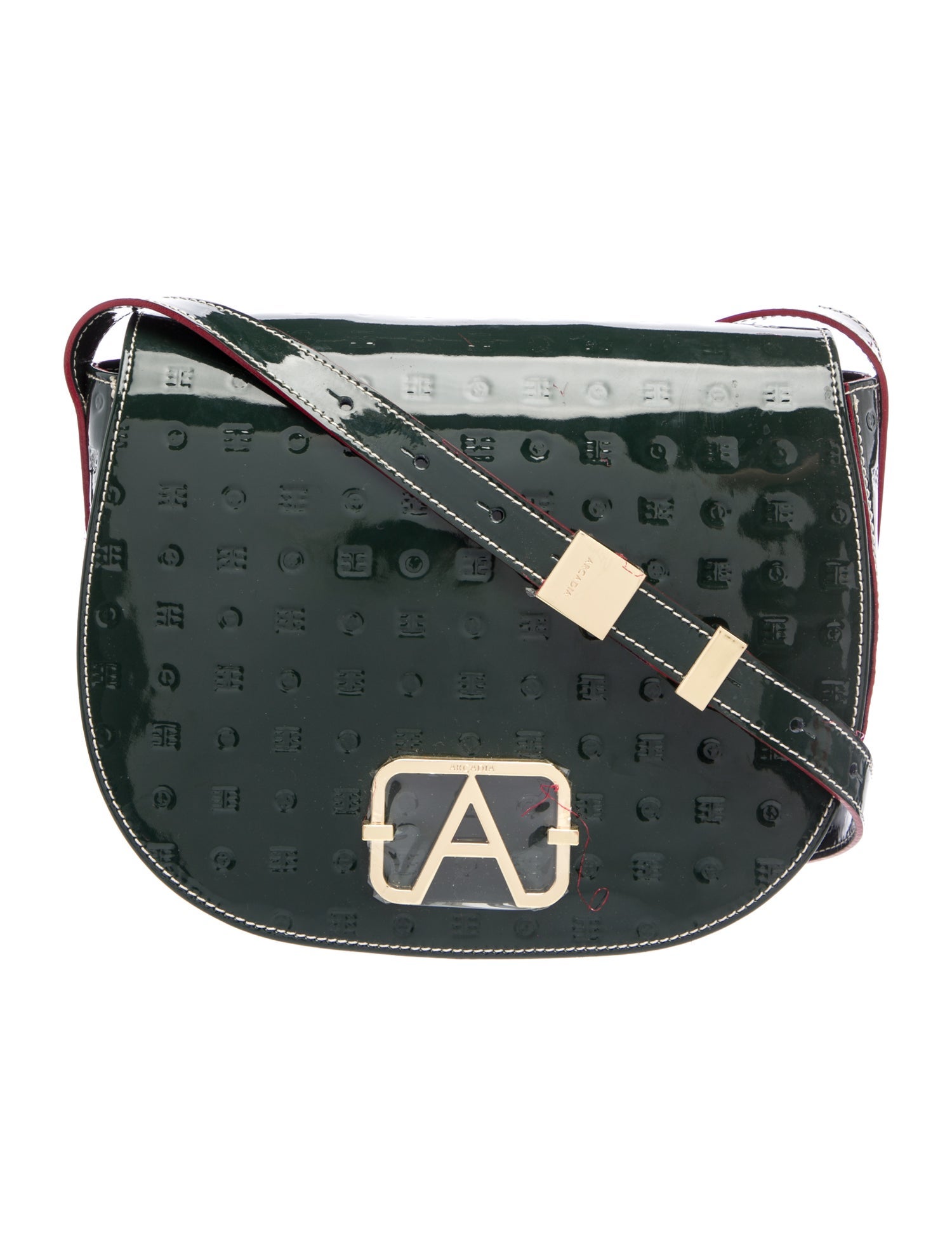 Arcadia Patent Leather Crossbody Bag