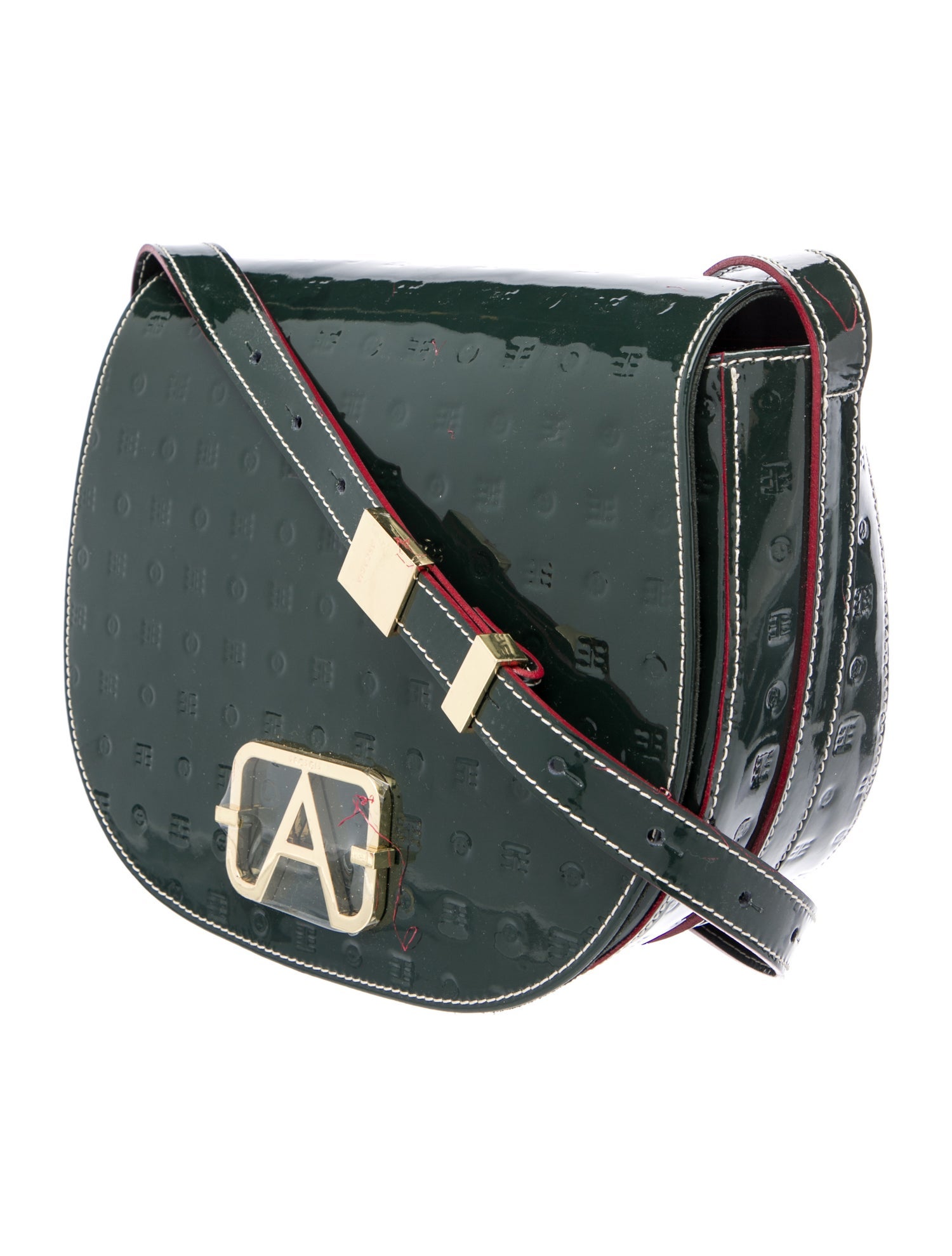 Arcadia Patent Leather Crossbody Bag