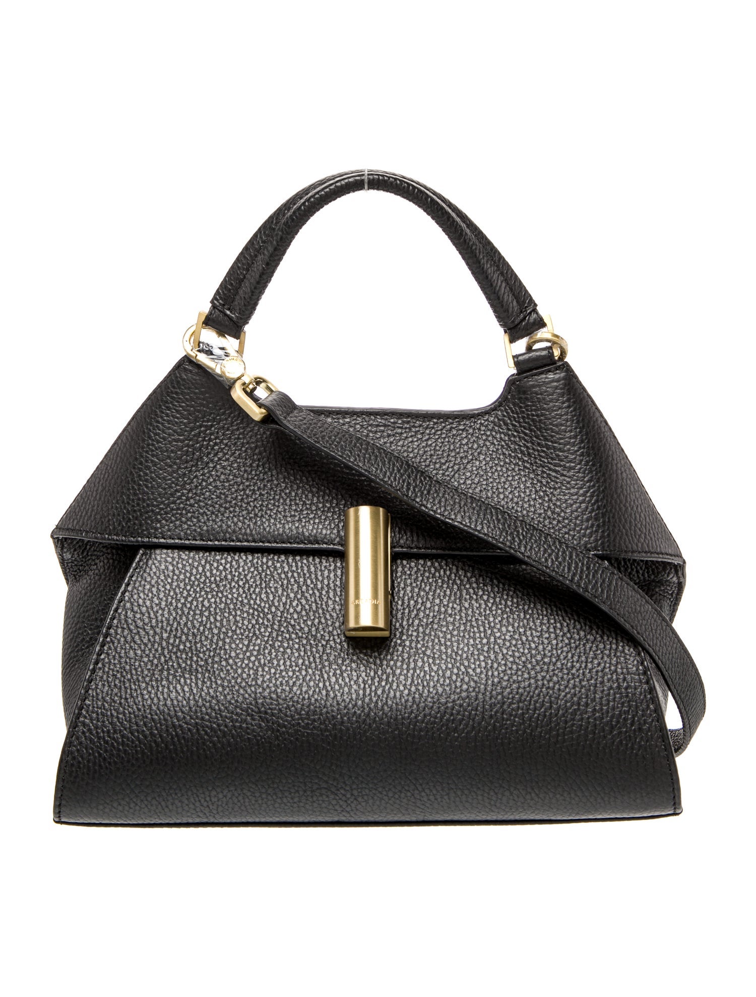 Arcadia Leather Top Handle Bag