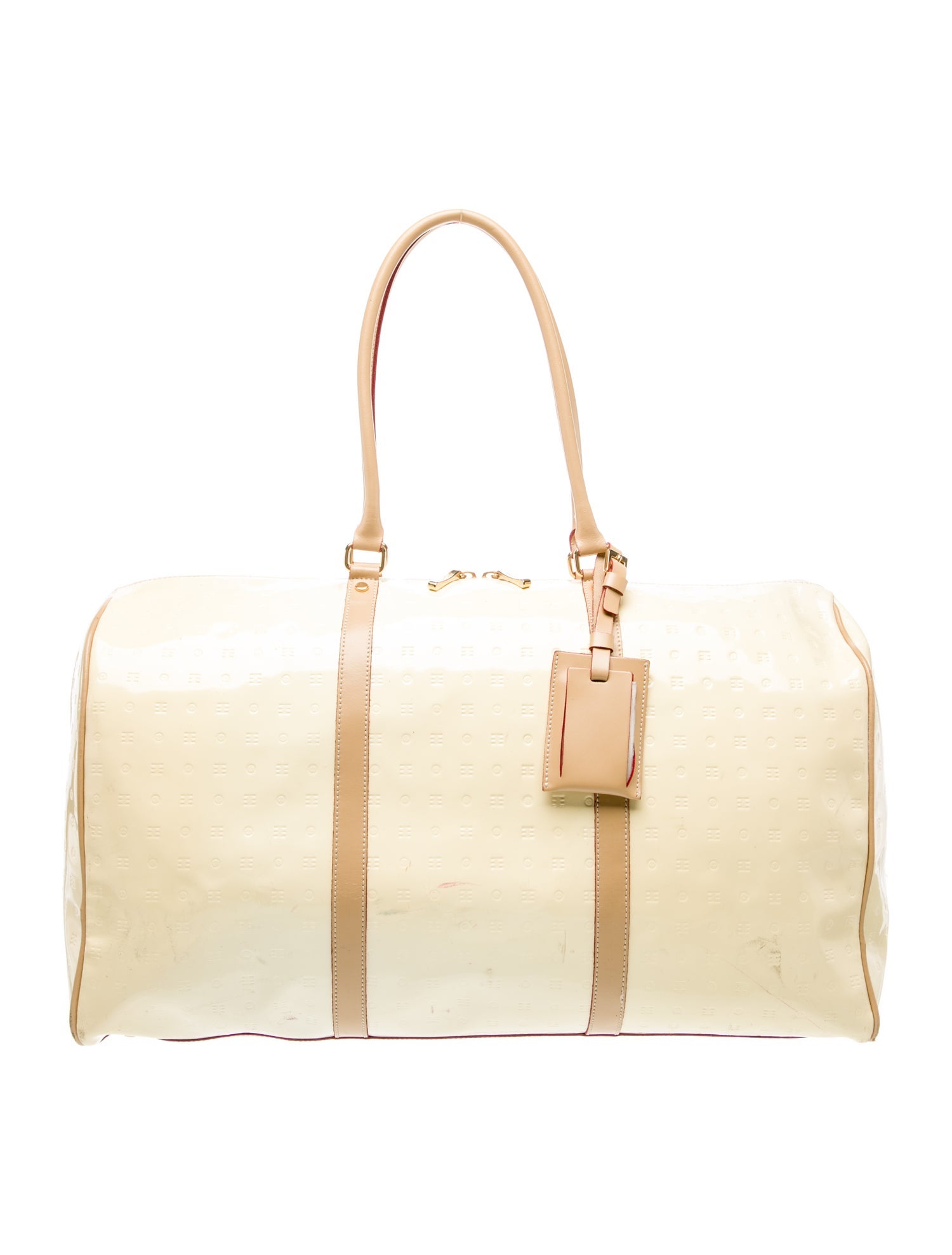 Arcadia Patent Leather Weekender Bag