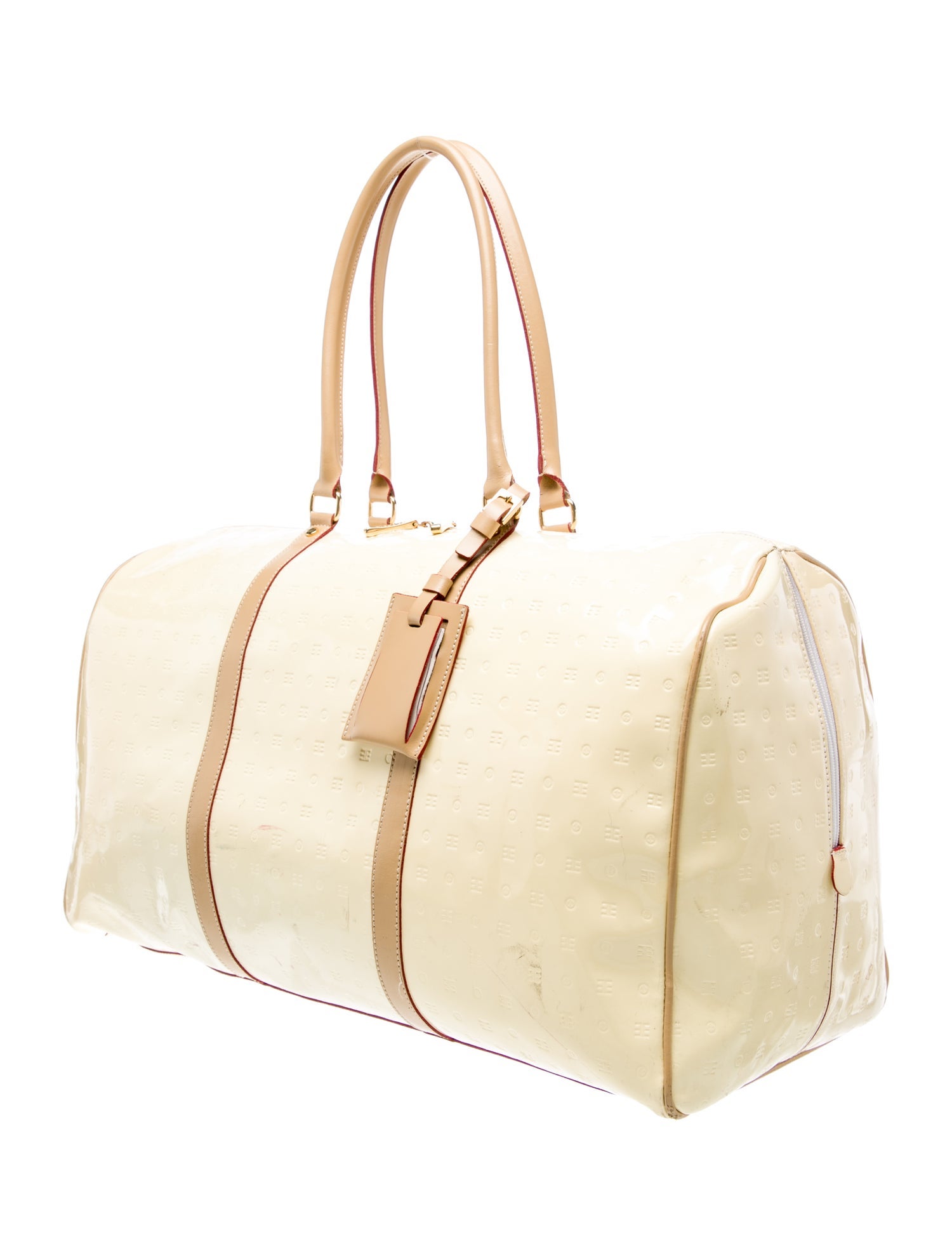 Arcadia Patent Leather Weekender Bag