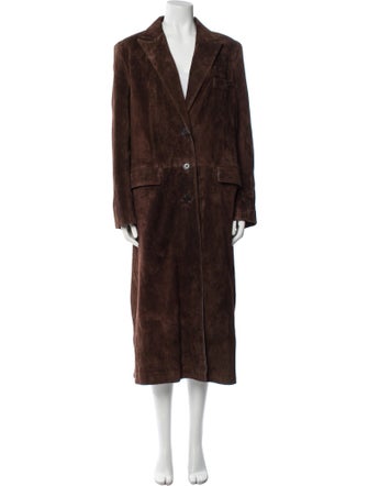 Arma Leather Faux Fur Coat