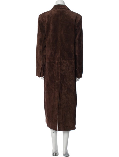 Arma Leather Faux Fur Coat