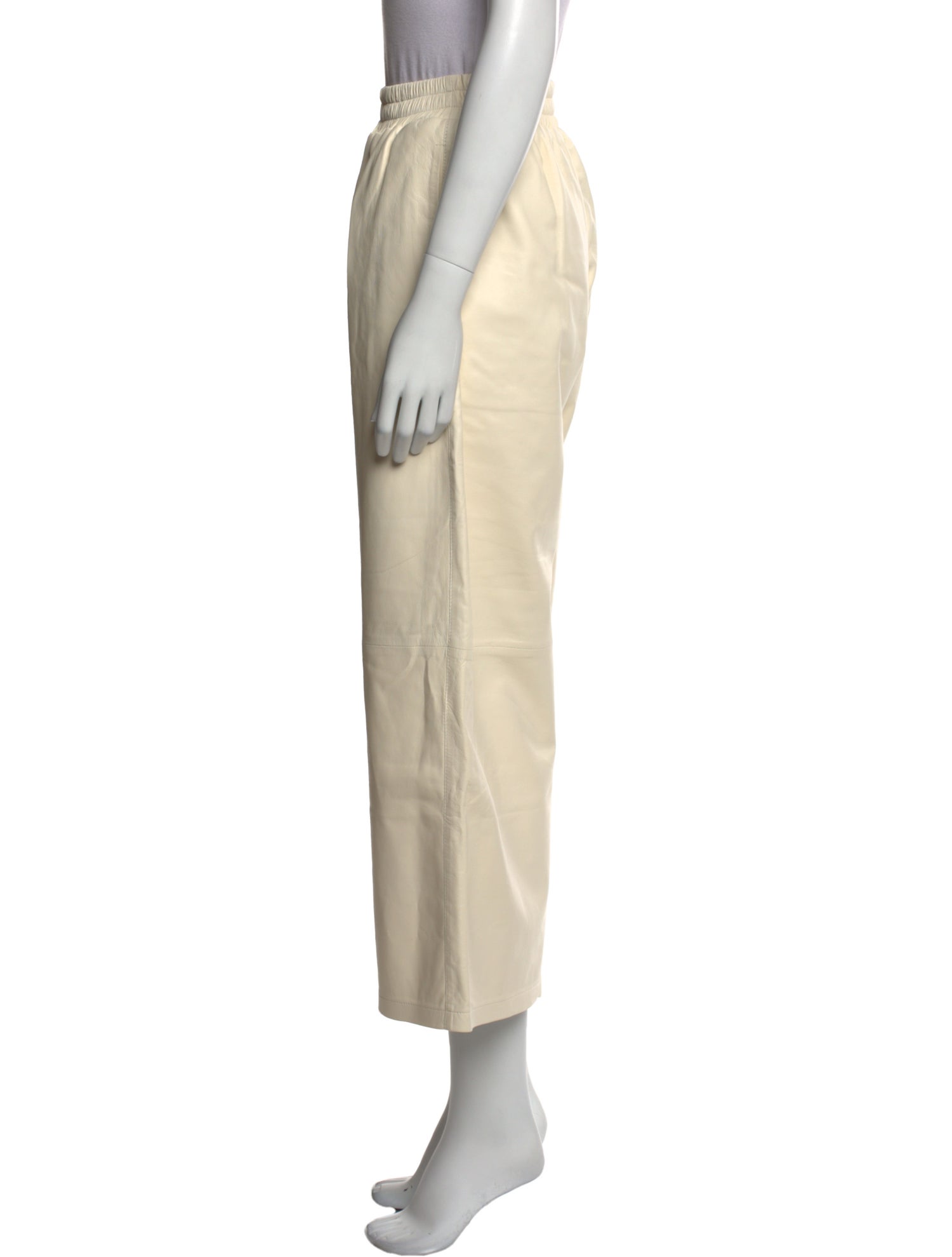 Arma Leather Wide Leg Pants