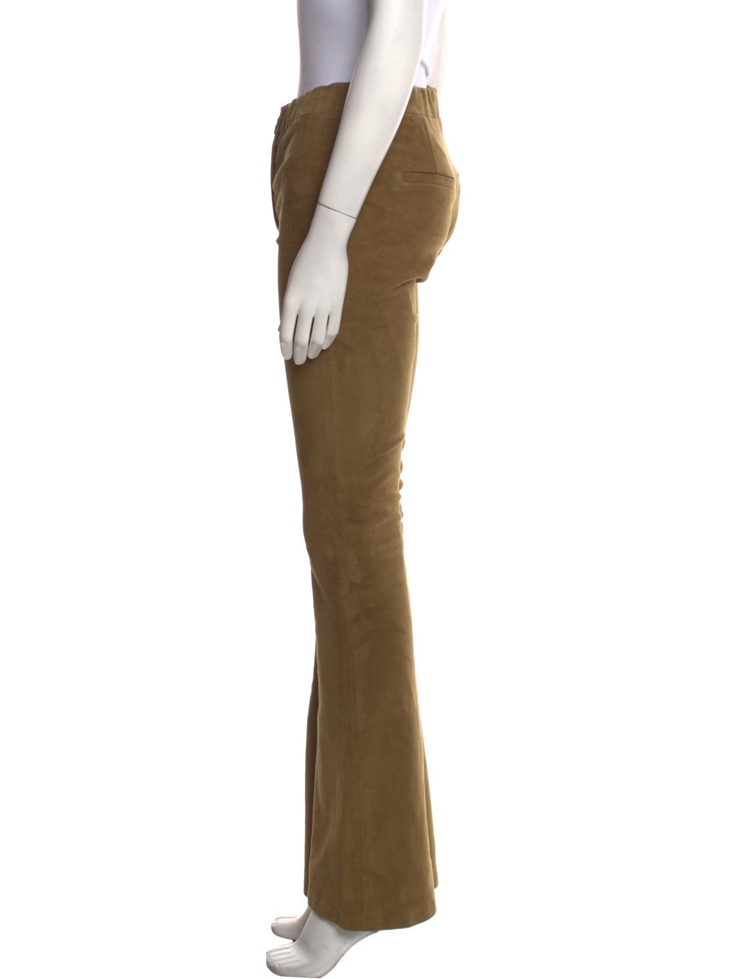 Arma Lamb Leather Wide Leg Pants w/ Tags