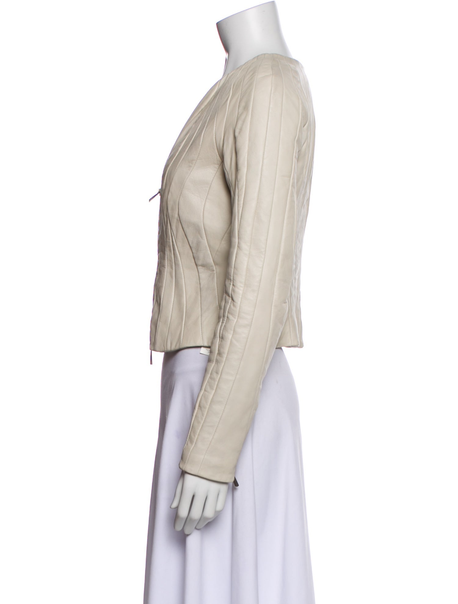 Arma Leather Evening Jacket