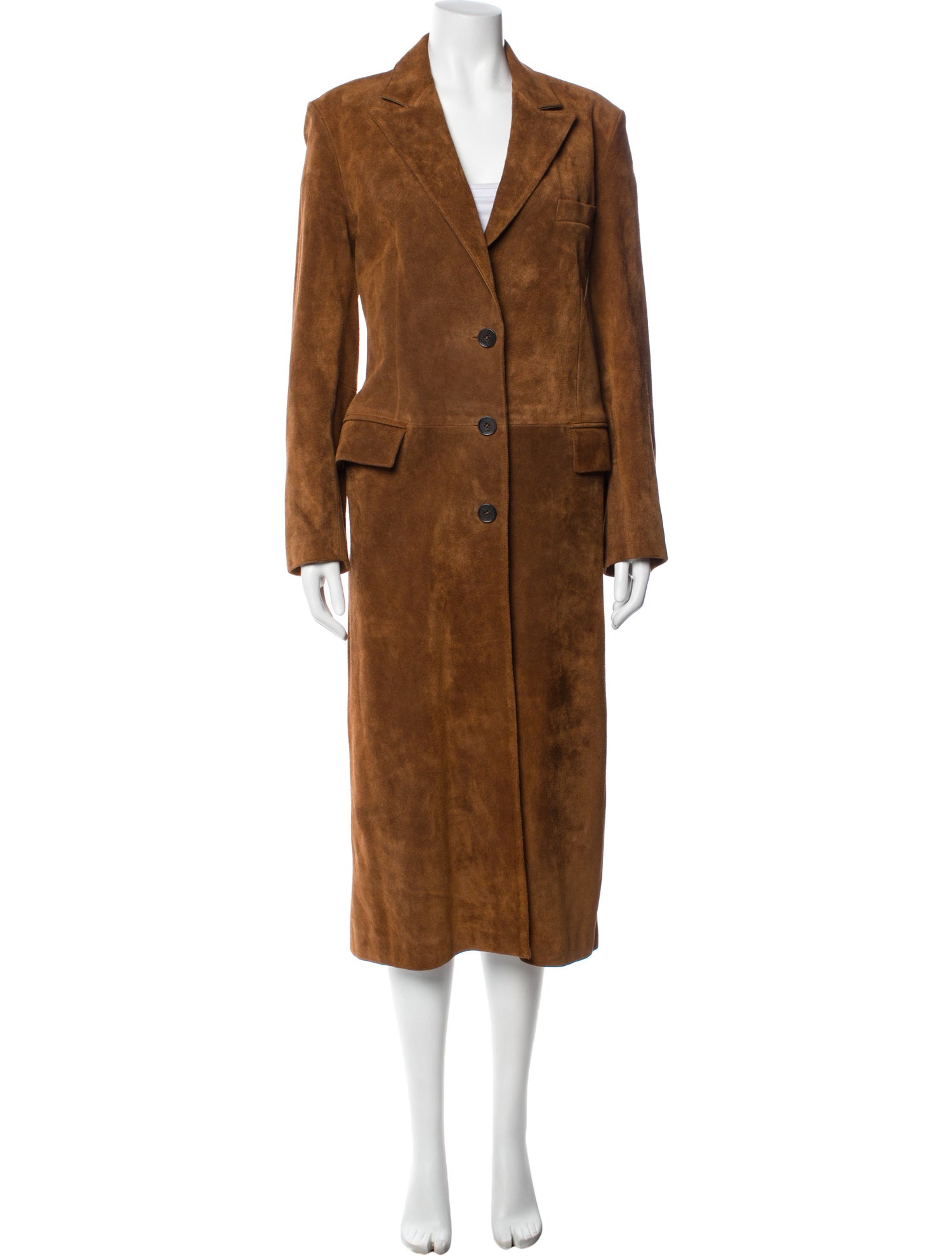 Leather Trench Coat