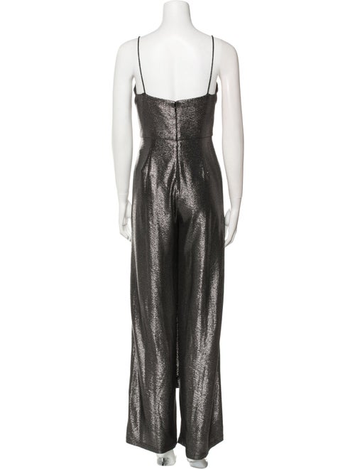 Aidan by Aidan Mattox Square Neckline Jumpsuit