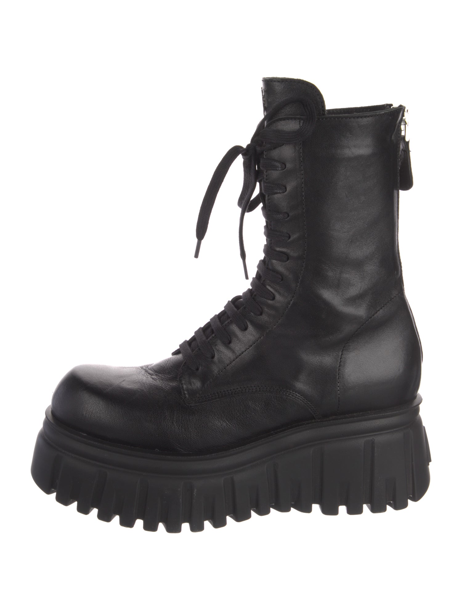 Aniye By Leather Combat Boots