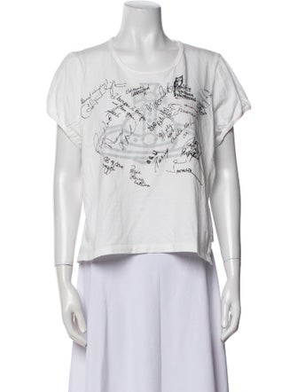 Andreas Kronthaler for vivienne westwood Graphic Print Scoop Neck T-Shirt